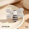 Broche de abeja anti-luz hebilla transfronteriza ropa gota de aceite imperdible alta calidad Perla accesorios de ropa artefacto de cuello