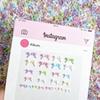 Accesorios para Uñas con Moños Dulces y Simples Color Sólido Tamaño Grande Mediano Pequeño Moño Mezclado Accesorios para Uñas Todo-Combinación para DIY