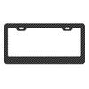 Marco Brillante para Placa de Matrícula Acrílico con Pedrería Imitación Diamante Accesorios para Coche Soporte Mate para Placa de Matrícula Accesorios para Coche con Cubierta para Tornillo