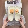 Sandálias Slip-On de Verão com Solado Grosso para Mulheres, Antiderrapantes, Fofas e Leves, Perfeitas para Dias Preguiçosos