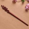 Nova Presilha de Cabelo de Jacarandá com um Design Único de Coelho, Acessório de Cabelo Personalizado, Presilha de Cabelo Artesanal de Madeira Maciça, Acessório de Estilo Artístico