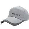 Gorra de béisbol de ala larga estampada para hombre, nueva gorra de primavera y verano, para exteriores, protección solar y parasol, para pesca, de secado rápido.