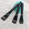 Pincel para Base, Cabeça Plana, Pincel de Maquiagem Sem Marcas, Não Absorve o Produto, Especial para Maquiadores, Não Machuca o Rosto, Portátil e Fácil de Aplicar Maquiagem