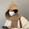 Gorro de punto Kawanishi para turismo con borla roja para mujer, otoño e invierno, viaje por el Día Nacional, sombrero de lana calado para pradera