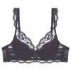 Ropa Interior Francesa Transfronteriza Puro Deseo Encaje Fino Ropa Interior Sexy Aros de Acero Suaves Pecho Pequeño Gran Recolección Traje de Sujetador