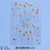 Molde de Resina de Cristal DIY de Amapola, Pegatinas de Material de Flor Variada, Materiales de Resina, Rellenos de Resina, Impresión de Resina