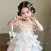 Presilhas de cabelo azuis de sereia, estrela-do-mar e concha para meninas, presilhas laterais para franja, acessórios de cabelo, grampos para cabelo solto