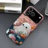 Funda de teléfono de Halloween más vendida transfronteriza para niñas, iPhone 18 Pro, diseño lindo de fantasma y calabaza, Apple 15P