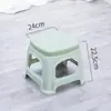 Silla de Comedor de Plástico Engrosado, Silla Económica, Taburete, Taburete Alto, Taburete de Plástico para Mesa de Comedor del Hogar, Taburete Bajo Simple, Taburete para Mesa de Café