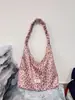 Bolso de tela de gamuza súper popular con estampado de leopardo de gran capacidad para mujer, nuevo bolso tote 2024, bolso tipo chaleco ligero
