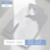 Camisa de vestir de manga larga para hombre, color liso, resistente al aceite, libre de arrugas, camisa simple con cuello para personas jóvenes y de mediana edad que van al trabajo y trabajan al aire libre