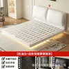 Cama estofada cama suspensa quarto principal cama de casal minimalista italiana cama de couro cama de quarto cama com cabeceira macia cama com armazenamento na parte traseira