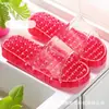 Sandalias de Masaje de Verano para Mujer Baño Antideslizantes Suela Suave Estilo Pareja Hogar Huecas Lindas Planta del Pie Sandalias Antideslizantes