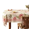 Mantel Estilo Americano Impermeable a Prueba de Aceite Lavable Resistente al Calor PVC Tapete de Mesa Protector de Superficie de Mesa de Centro de Café de Lujo Gama Alta