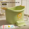 Bañera para niños, bañera para bebés, bañera para bebés de otoño e invierno, bañera para sentarse, tamaño grande para uso doméstico, adecuada para el baño y la natación de niños