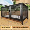 Jaula para Gatos Jaula de Cría para Gatos y Perros Jaula para el Hogar Interior Espacio Súper Grande Libre Villa para Gatos Jaula para Pollos Patos Pájaros Jaula de Transporte para Mascotas