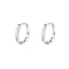 Pendientes Retorcidos de Aro Liso Casual para Mujer, Modernos y Exquisitos Elegantes, Diseño Versátil, Pendientes de Gama Alta, Pendientes para Ropa de Trabajo Diaria