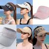Gorra de verano Ruth, mascarilla para colgar, de secado rápido, antirocío, con cola de caballo, protector solar, fina, con parte superior medio vacía, parasol.