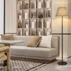 Lámpara de pie con forma de concha, iluminación ambiental para la sala de estar junto al sofá, lámpara de lectura de cabecera para el dormitorio, lámpara de mesa retro de alto nivel en color cromo