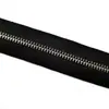 Cremallera de equipaje en stock No. 3 Cremallera de Metal de Una Vía Diente Estándar Tipo Ropa Artículos de Cuero Cadena de Cremallera de Cobre Código de Cremallera