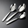 Shengjia Cuchara de Fondo Plano de Acero Inoxidable 304 410 Grande, Mediana y Pequeña Múltiples Especificaciones Pulida con Rueda de Tela Gruesa Cuchara para Correr de Restaurante