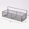 Estante de almacenamiento sin perforaciones para baño transfronterizo estante de almacenamiento de esquina hueco de hierro forjado para baño estante de almacenamiento para lavabo venta al por mayor