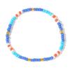 Pulsera de Moda Personalizada para Mujer con Cuentas de Hierro Cilíndricas y Cuentas de Arroz Estilo Bohemio Transfronterizo Hecha a Mano