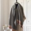 Nueva Bufanda Jacquard de Paisaje Pintura Imitación Cachemira Chal para Habitación con Aire Acondicionado para Mujer Otoño e Invierno Engrosada Cálida Larga Bufanda Transfronteriza