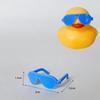 Pato Social Pato Amarillo Gafas Juguete Accesorios Al por Mayor para Tiendas de Té de Leche Mini Gafas de Sol de Pato Adornos Mismo Estilo que los Vecinos