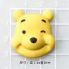 Astronauta de Marte Luna Goma Suave Dibujo Animado Goma Oso Fresa m Bean DIY Crema Funda para Teléfono Móvil Imán para Refrigerador Caja de Almacenamiento