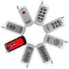 Controle Remoto Personalizável de Silicone PVC com 1-8 Botões, Venda Direta do Fabricante, Controle Remoto de Longa Distância de Alta Potência com Frequência 433