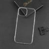 Funda transparente anticaída para iPhone 16 de Apple, funda protectora para teléfono móvil Promax de TPU, material de goma suave GRS.