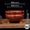 Incensário Antigo de Bronze com Três Pés, Incensário Vintage, Incensário com Duas Alças, Incensário para Ancestrais, Incensários Grandes e Extra-Grandes