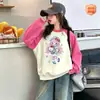 Sudadera para niña, ropa infantil con degradado para primavera y otoño, nuevo estilo 2026, top de manga larga a la moda para niñas