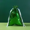 Bolsas de Regalo Navideñas con Cordón de Fábrica, Bolsas para Empaquetar Regalos de Navidad, Bolsas de Almacenamiento, Bolsas de Regalo para Fiestas