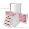 Caja de joyería sencilla de color sólido estilo europeo 2018, caja de almacenamiento multifuncional, venta al por mayor, nueva, creativa, de madera, personalización de joyería