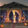 Tela de Fondo Nueva para Halloween Transfronteriza Banderín de Decoración de Fiesta de Gama Alta Bandera Colgante Festiva Diseño Colgante de Tela Personalización