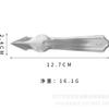 Cuchillo para Fruta de Acero Inoxidable para el Hogar, Hoz Pequeña, Cuchillo Curvo Pequeño, Pala para Piña, Cuchillo para Cortar Verduras, Cuchillo Multifuncional, Cuchillo para Pelar Mango