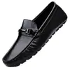 Zapatos de Hombre de Piel Genuina 2026 Nuevo Estilo Zapatos de Negocios Británicos Transpirables Suela Suave Zapatos Casuales Mocasines Slip-on Hombre