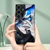 Aplicable para Funda de Teléfono Samsung S26ULTRA A57 Cubierta de Anime Cara S24 Funda Protectora Carcasa de Vidrio Templado A07 Genial