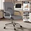 Cadeira de escritório confortável para sentar por longos períodos, cadeira de conferência, cadeira de computador específica para escritório, resistente e durável, cadeira em forma de arco, cadeira executiva