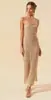 Vestido de Praia Europeu e Americano Feminino Transpassado com Alças, Vestido de Verão Sexy com Caimento Justo e Alças