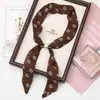 Bufanda de Seda Perezosa con Perlas Estilo Coreano Casual Lunares Gasa Cinta Ajustable Accesorios para Traje Suéter Bufanda para Cuello de Mujer