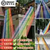 Configuración de fondo con luces de cadena de arcoíris para sesiones de fotos en redes sociales, decoración de tiendas, centros comerciales, bodas, fiestas, escaparates, accesorios para fotos