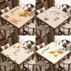 Nueva mesa de mahjong de cuero de diatomeas estilo chino, tapete absorbente de agua para ajedrez y cartas, mesa cuadrada de uso doméstico y mesa de ocho jugadores, tapete antideslizante