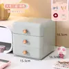 Caixa de Armazenamento de Mesa Estudante Pequeno Rack de Armazenamento Gaveta Simples para Crianças Artigos Diversos Acessórios de Cabelo Papelaria Porta-Canetas de Mesa Armário