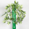 Cubierta Decorativa de Tubo de Bambú Simulado para Aire Acondicionado, Calefacción, Tuberías de Gas, Enredaderas de Flores, Juntas de Bambú Falso de Plástico, Plantas Verdes