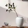 Fruta de Zumbi Artificial Eucalipto Atirador de Ervilhas Fruta Tubo Planta Falsa Exibição Paisagismo Arranjo de Flores Fruta Decorativa