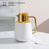 Garrafa térmica de grande capacidade garrafa térmica doméstica garrafa para aquecer sala de estar garrafa térmica de vidro garrafa de água para escritório cafeteira