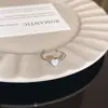 Anel Feminino de Luxo Leve Estilo Spice Girl com Microincrustação Personalidade de Alto Padrão Zircônia Aberto Ajustável Anel de Dedo para Dieta Joia Simples de Nicho